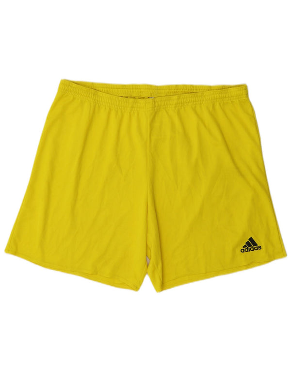 Adidas muške sportske kratke hlače Climalite XL žuti poliester