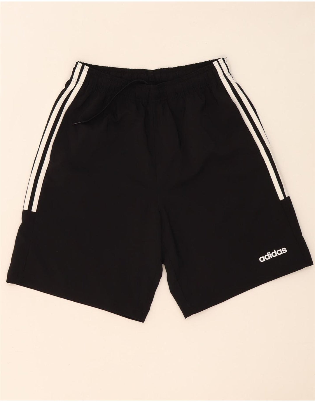 Adidas muške sportske kratke hlače srednje crne boje od poliestera