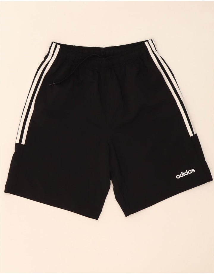 Adidas muške sportske kratke hlače srednje crne boje od poliestera