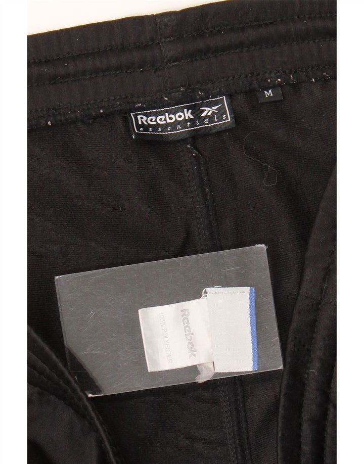 Reebok muške trenirke srednje crne poliesterske hlače
