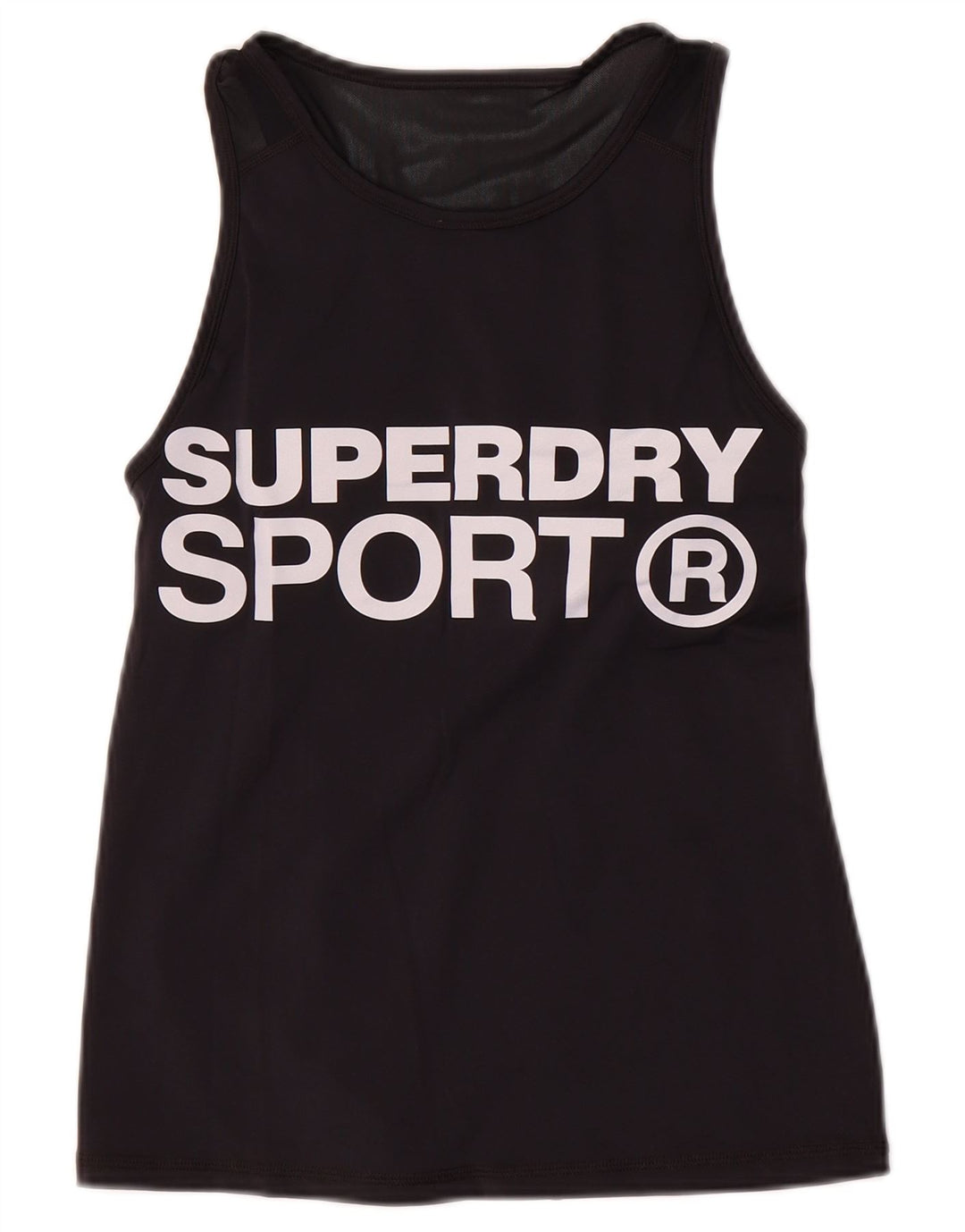 Superdry ženski grafički prsluk UK 10 Mali crni najlon