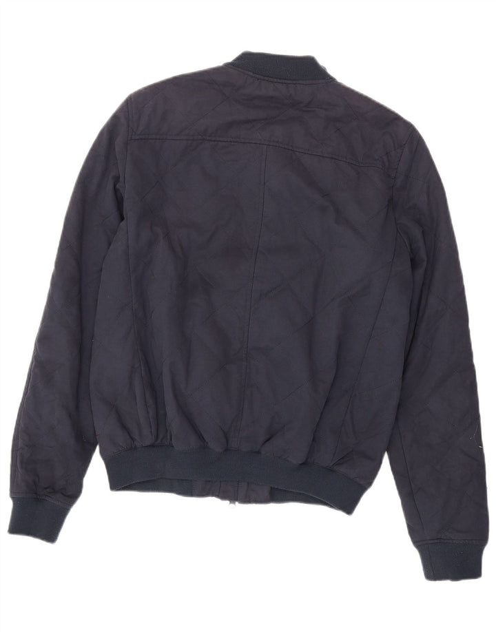 JACK WILLS Muška bomber jakna UK 36 Mala tamnoplava pamuk