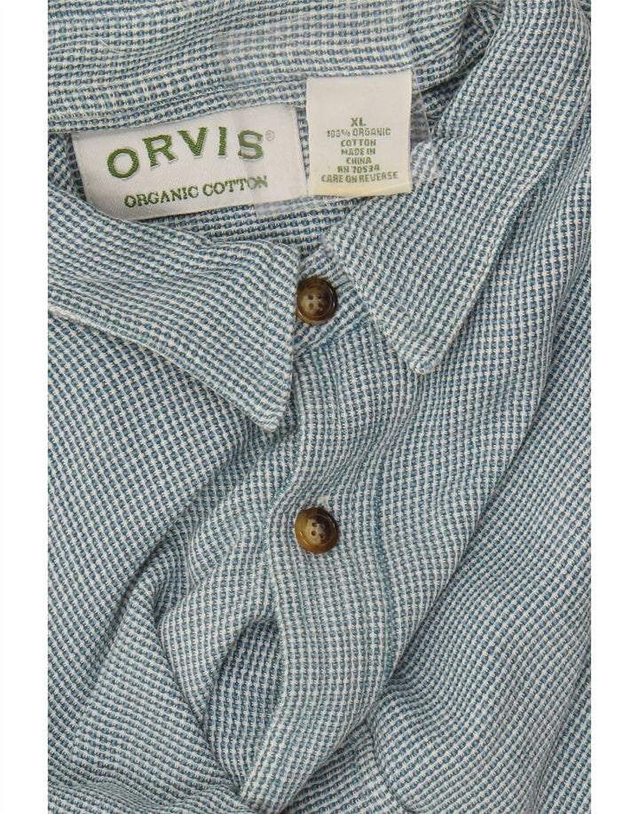 Orvis muška košulja XL plavi pamuk