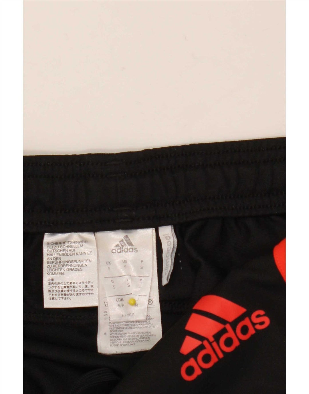 Adidas muške trenirke Climacool male crne poliesterske hlače