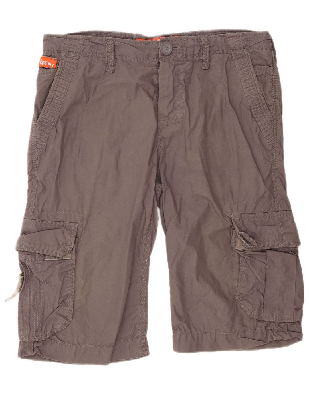 Superdry Mens Cargo kratke hlače Large W36 Grey Cotton