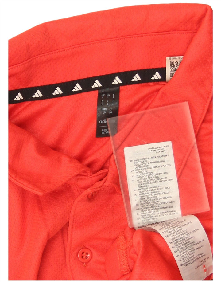 Adidas muška polo majica velika crvena poliester