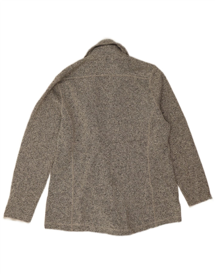 Eddie Bauer Ženska jakna s dvostrukim kopčanjem UK 16 Large Grey Flecked