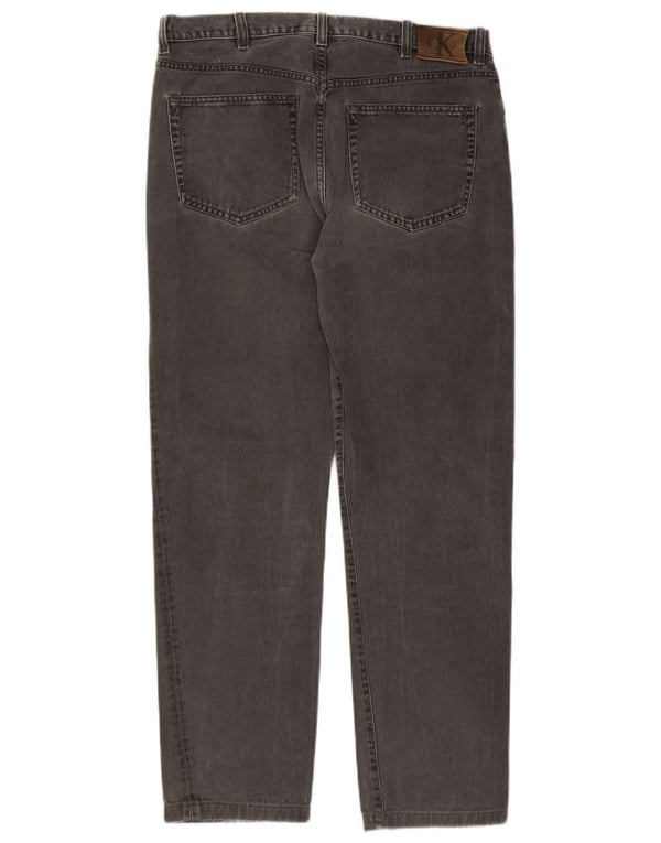 Calvin Klein muške ravne traperice W34 L30 sive