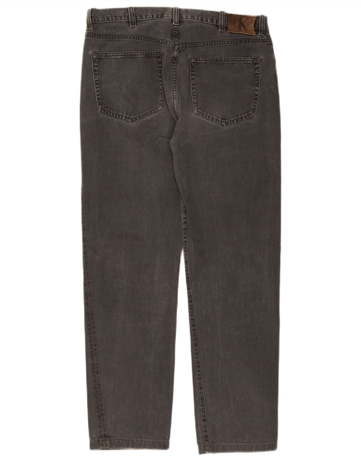 Calvin Klein muške ravne traperice W34 L30 sive