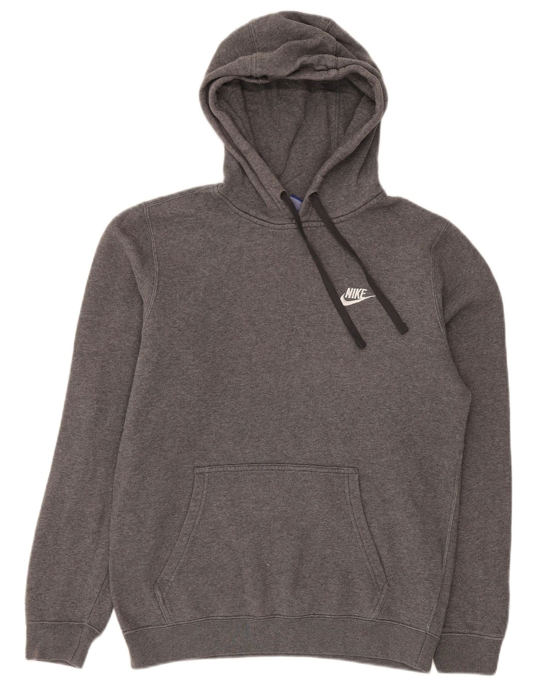 Nike Muška majica s kapuljačom Mala siva pamučna