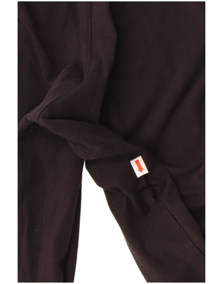 Ženske tajice ADIDAS UK 12 Srednje crni pamuk