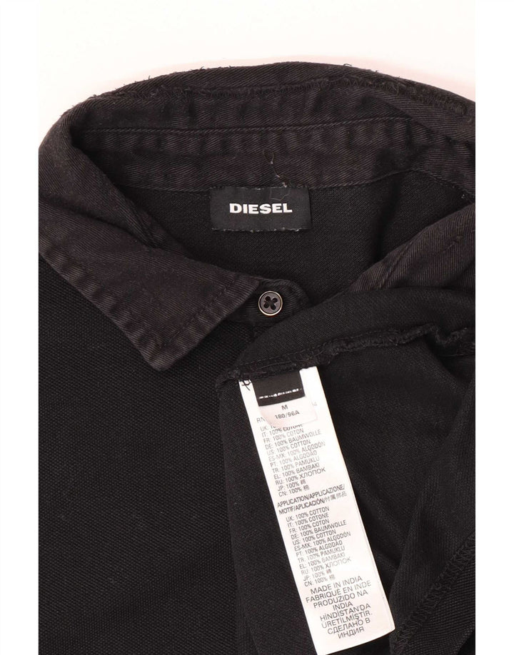 Diesel muška polo majica Srednje crni pamuk