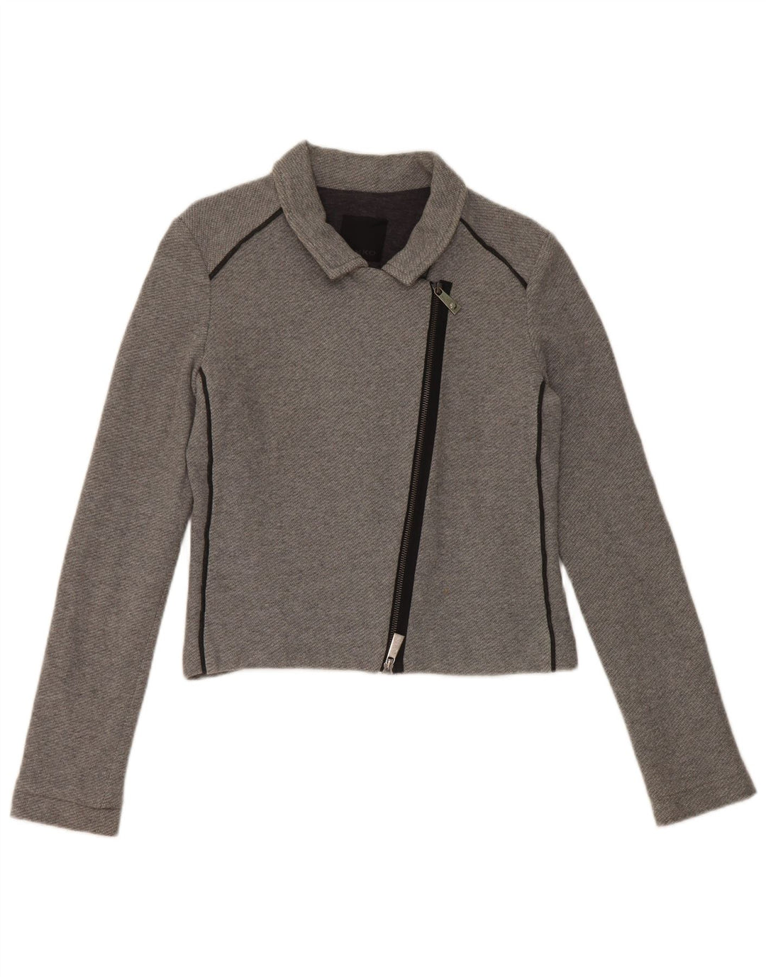 Pinko ženska bomber jakna UK 12 Srednje sivi pamuk
