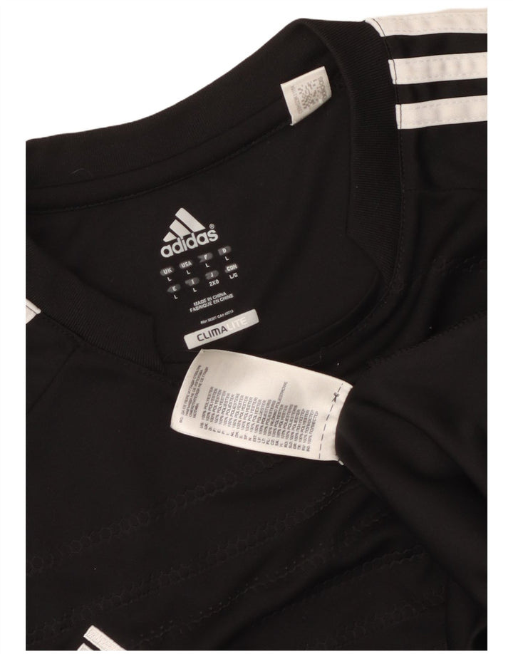 Adidas muška majica Climalite, veliki crni poliester
