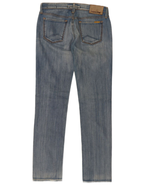 Meltin' Pot ženske Mendel uske traperice W26 L32 plavi pamuk