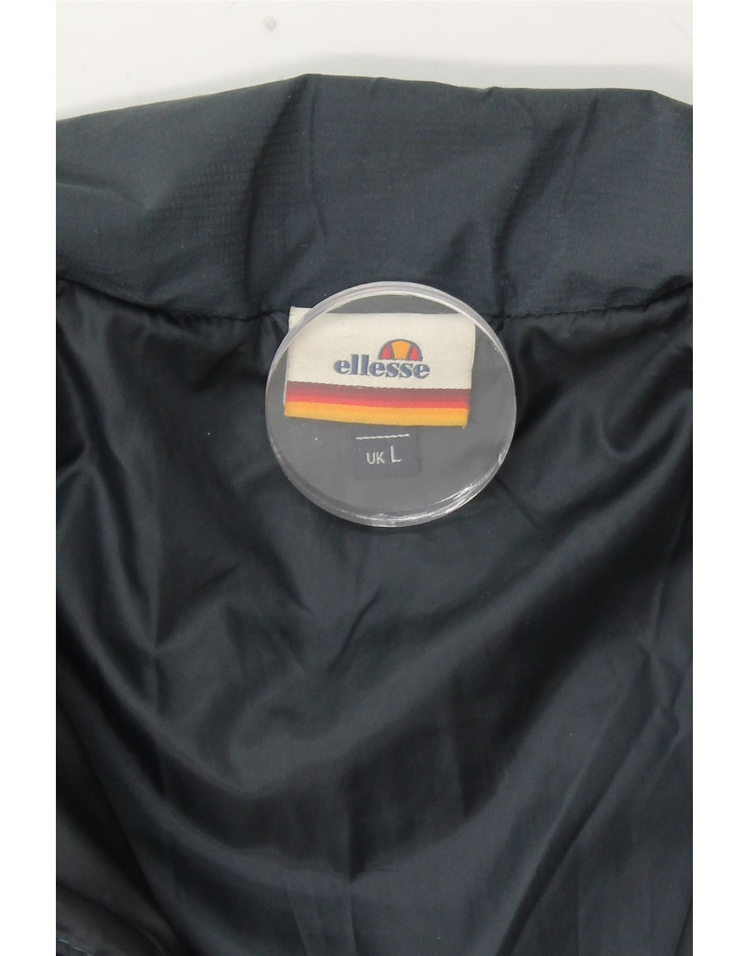 ELLESSE Ženska podstavljena jakna UK 16 Veliki tamnoplavi poliester