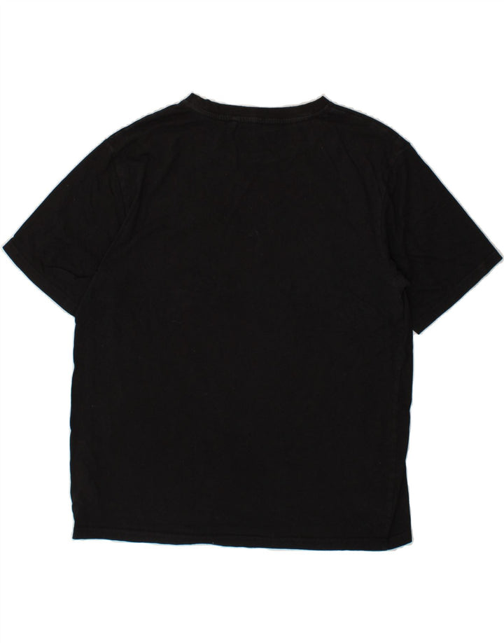 MOSSIMO Womens T-Shirt Top US 14 XL Black Cotton Vintage Mossimo and Second-Hand Mossimo from Messina Hembry 