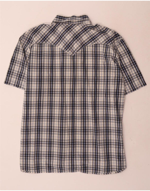 Levi's muška košulja kratkih rukava 2XL plavi pamuk na karu