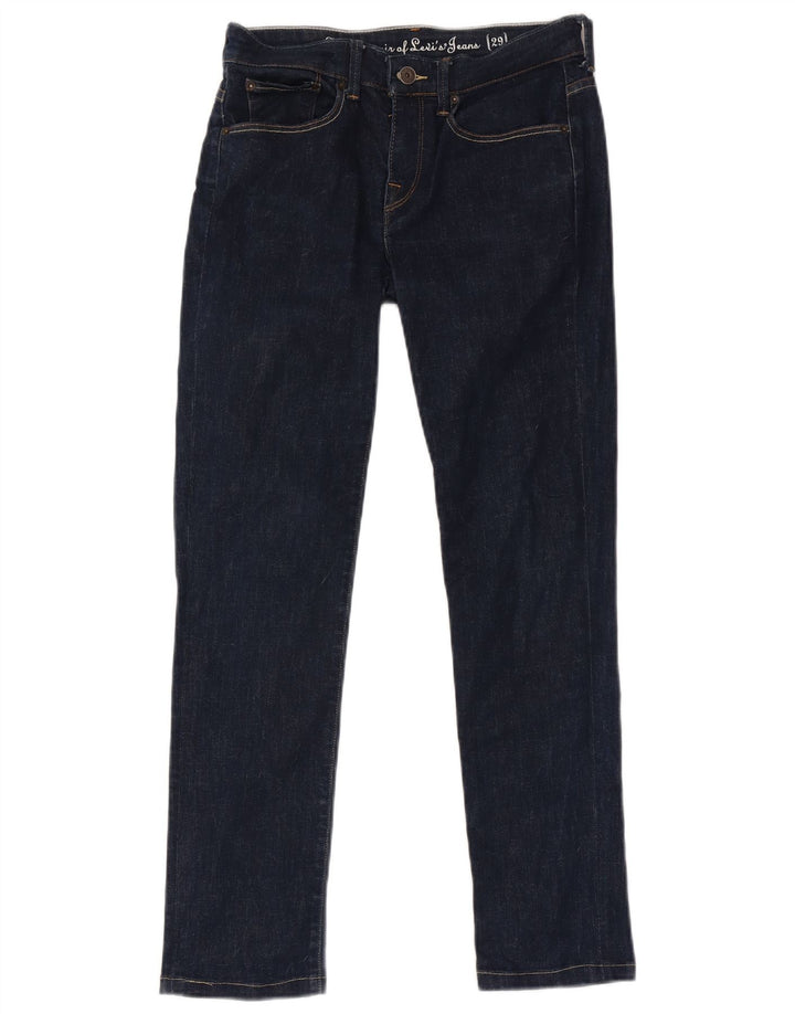 Levi's ženske uske traperice W29 L29 tamnoplave