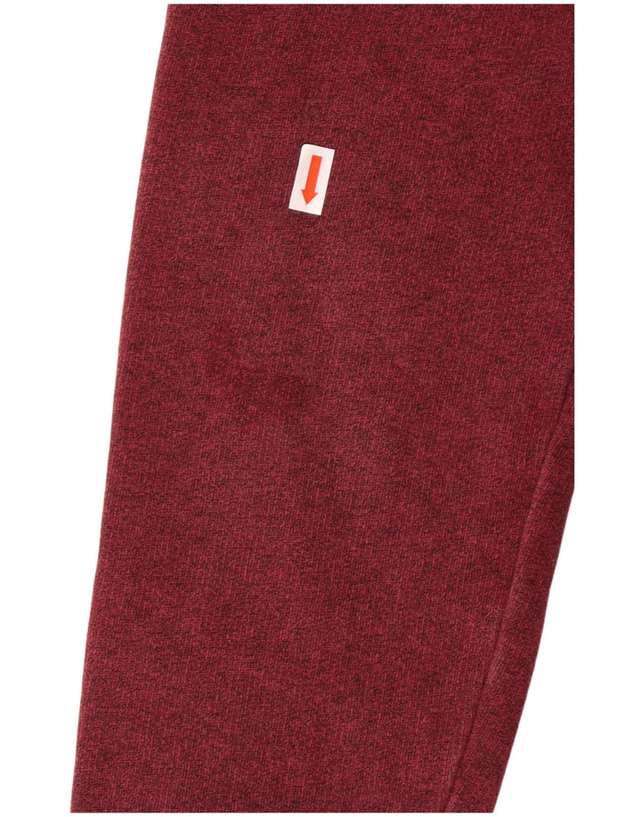 JACK WILLS Muška majica s kapuljačom s kapuljačom, mali tamnocrveni pjegavi pamuk