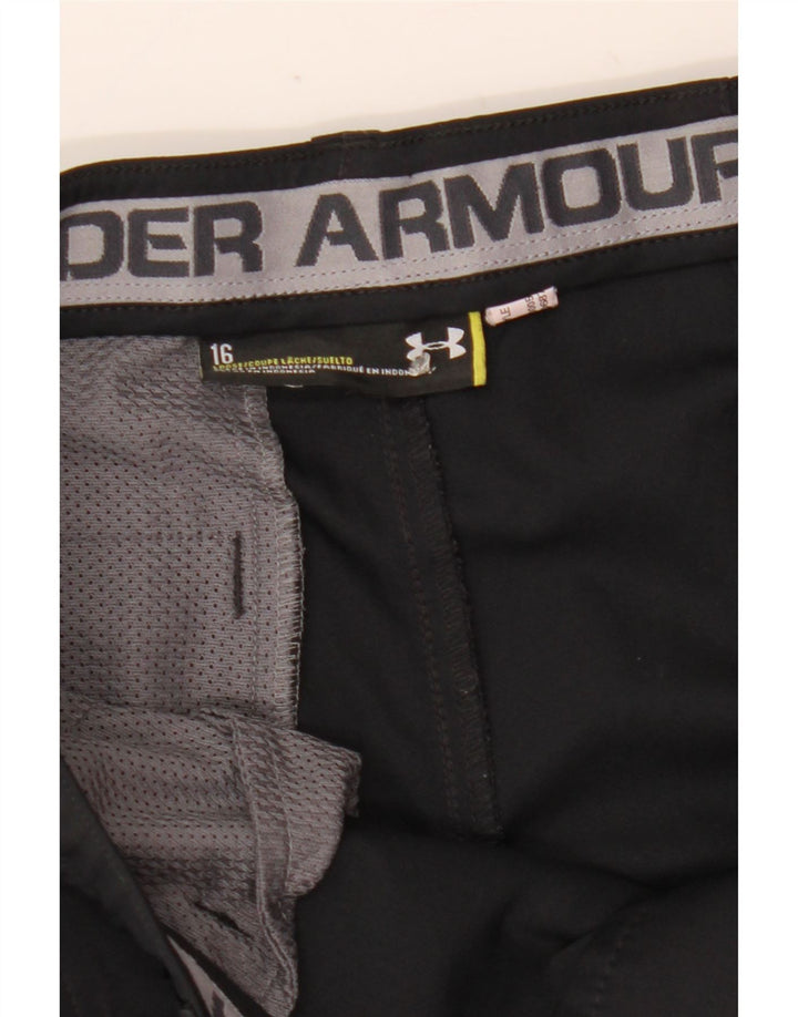 Under Armour kratke hlače Chino za dječake 15-16 godina W27 crne