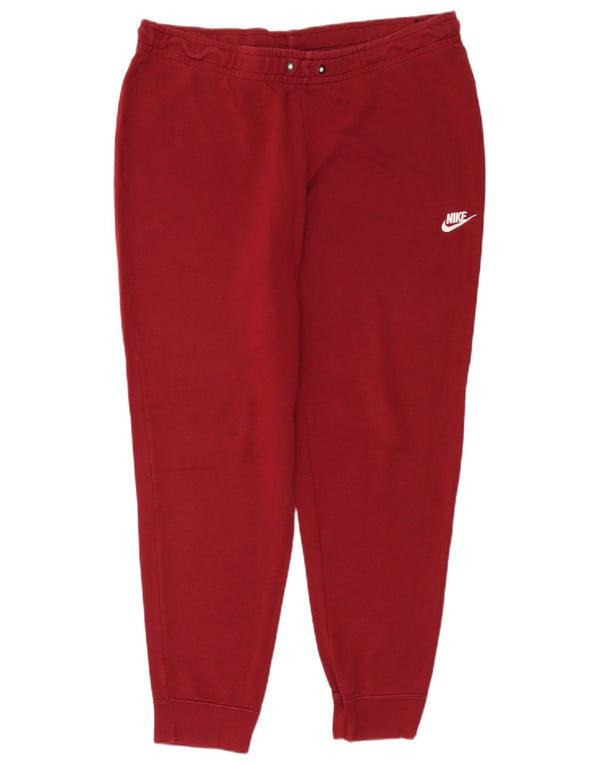 Nike Ženska trenirka Hlače Joggers UK 18 XL Crveni pamuk