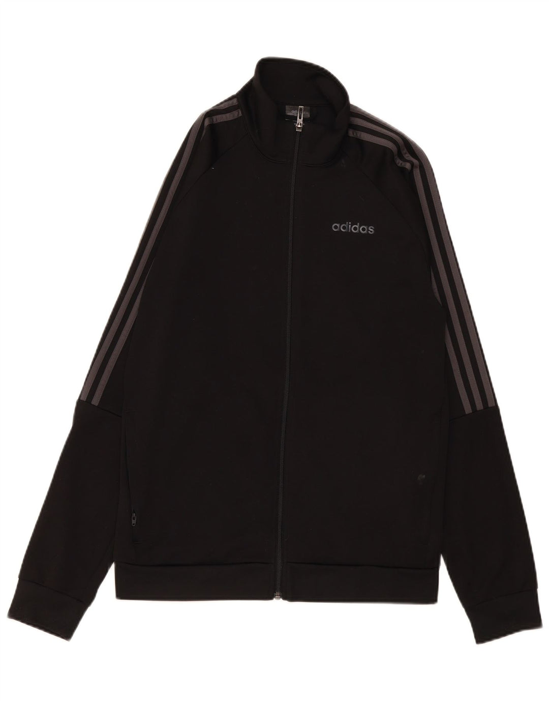 Adidas muška trenirka Climalite Gornja jakna UK 40/42 Srednje crni poliester
