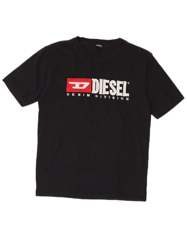 Diesel Ženska majica kratkih rukava s grafičkim motivima UK 18 XL crna