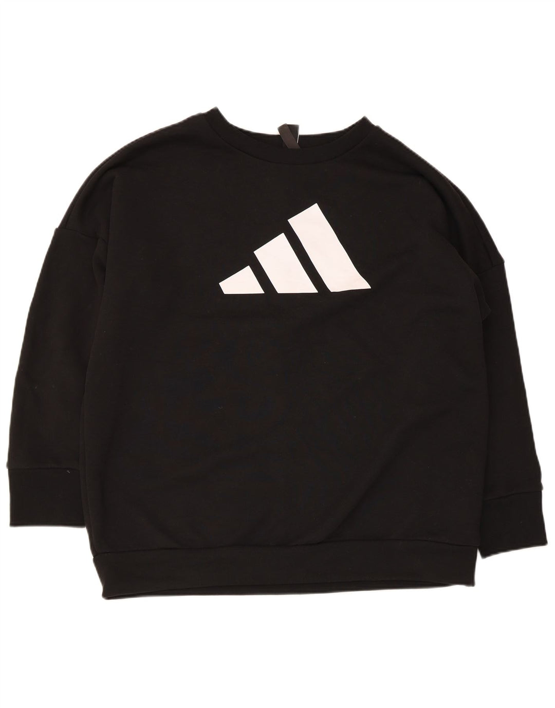 Adidas ženska majica s motivima prekomjerne majice UK 12/14 srednje crna