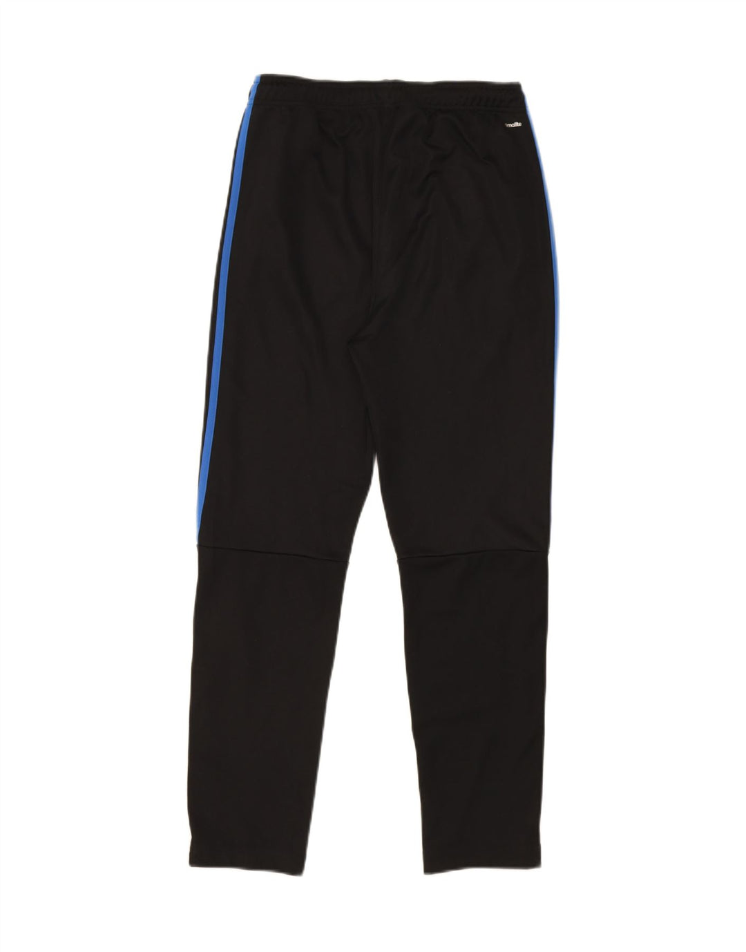 ADIDAS Boys Climalite Tracksuit Trousers 13-14 Years Black Polyester Vintage Adidas and Second-Hand Adidas from Messina Hembry 