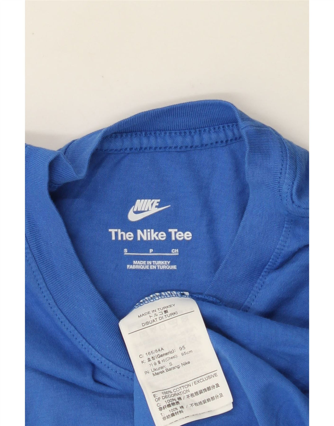 NIKE Muška majica kratkih rukava s grafičkim motivima Mala plava pamučna majica