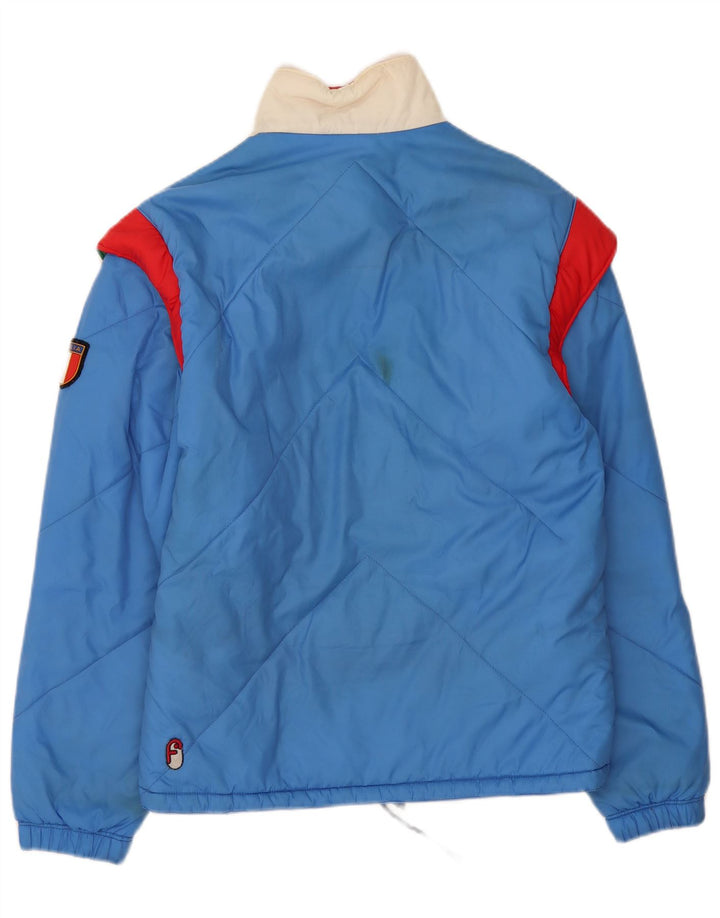 La Font muška podstavljena jakna IT 48 Medium Blue Colourblock poliamid