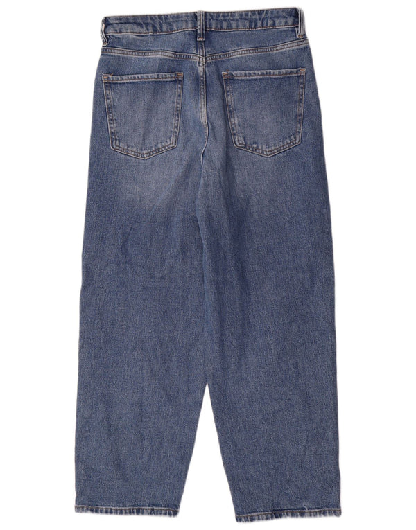 Marks & Spencer ženske sužene traperice visokog struka UK 10 male W28 L26 plave