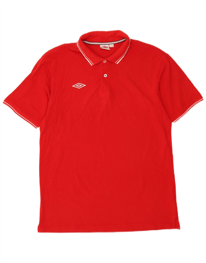 Umbro muška polo majica 2XL crveni pamuk