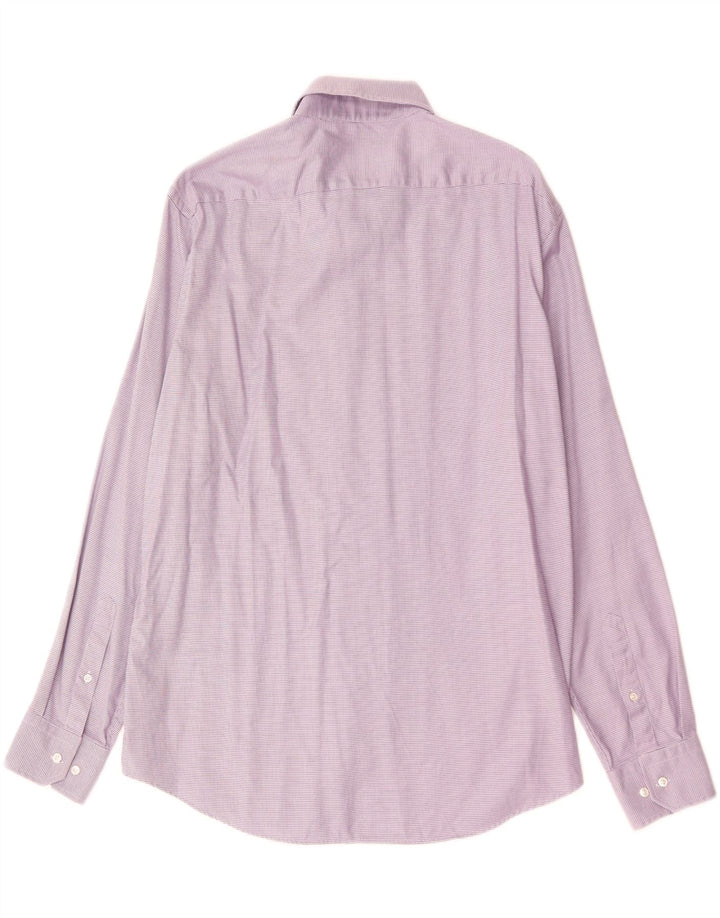 Hugo Boss muška košulja standardnog kroja, veličina 44 XL, ljubičasti pamuk