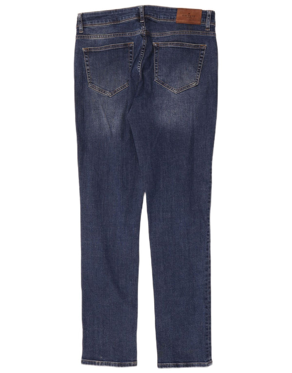 Hackett Womens Slim Jeans W32 L31 Blue Cotton