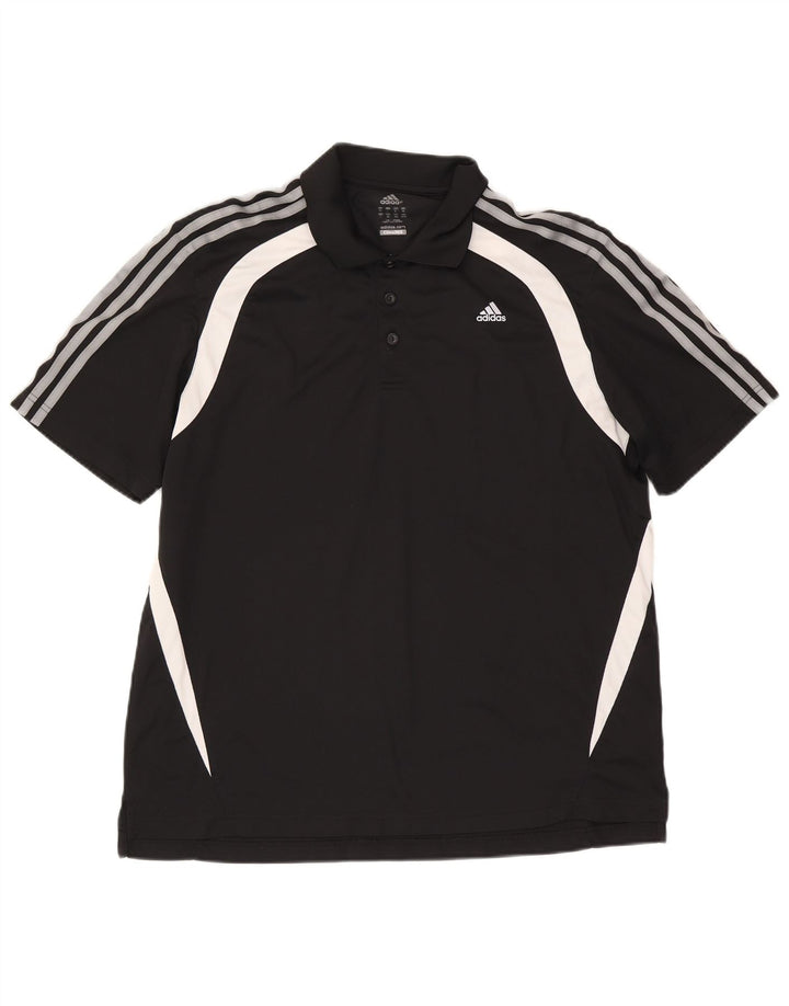 Adidas muška polo majica Climalite XL crni poliester u boji