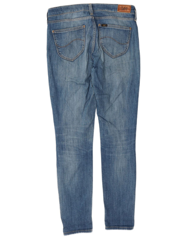 Lee Womens Scarlett Skinny Jeans W29 L31 Blue Cotton