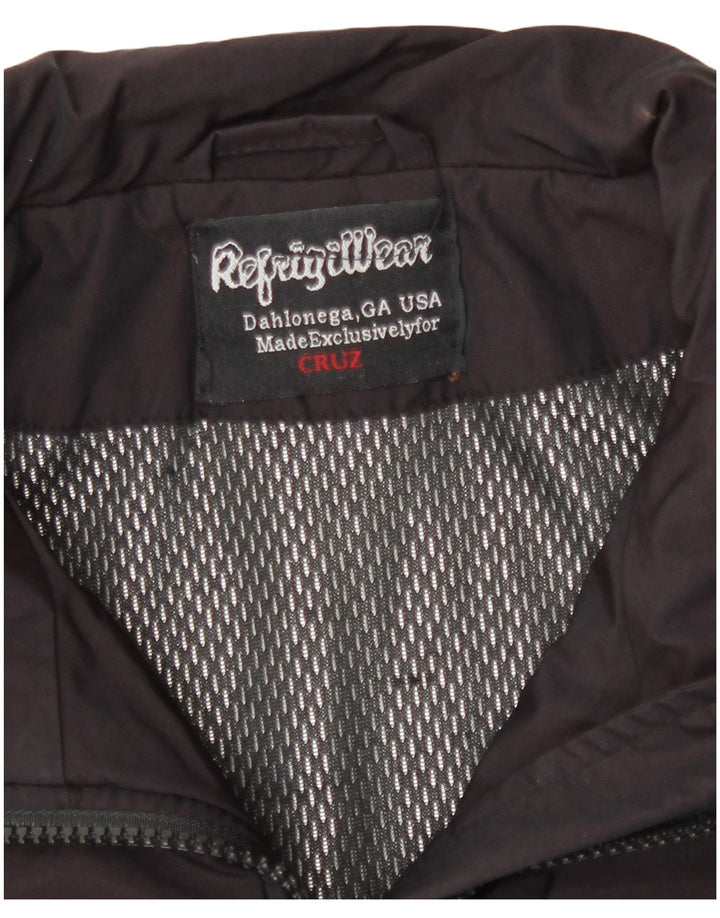 Refrigiwear ženska bomber jakna UK 14 Srednji bordo najlon