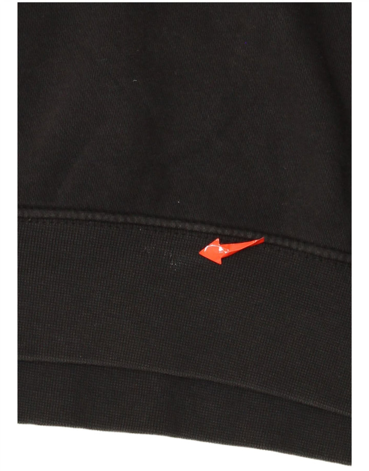 Mali crni pamučni muški džemperi Nike