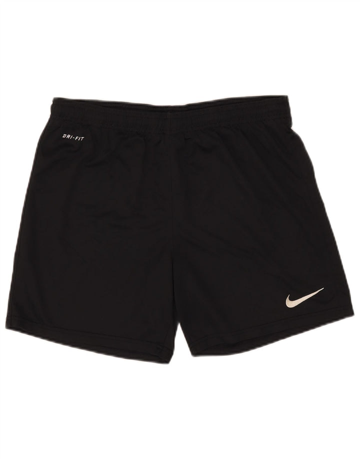 Male crne sportske kratke hlače Nike Dri Fit od poliestera