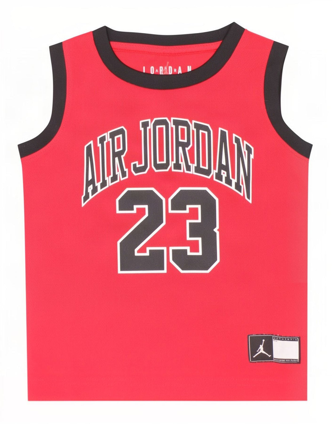 Jordan Boys Graphic Vest Top 2-3 Years Red Poliester