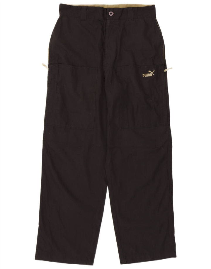 Puma muške široke kargo hlače srednjeg kroja W32 L31 crne
