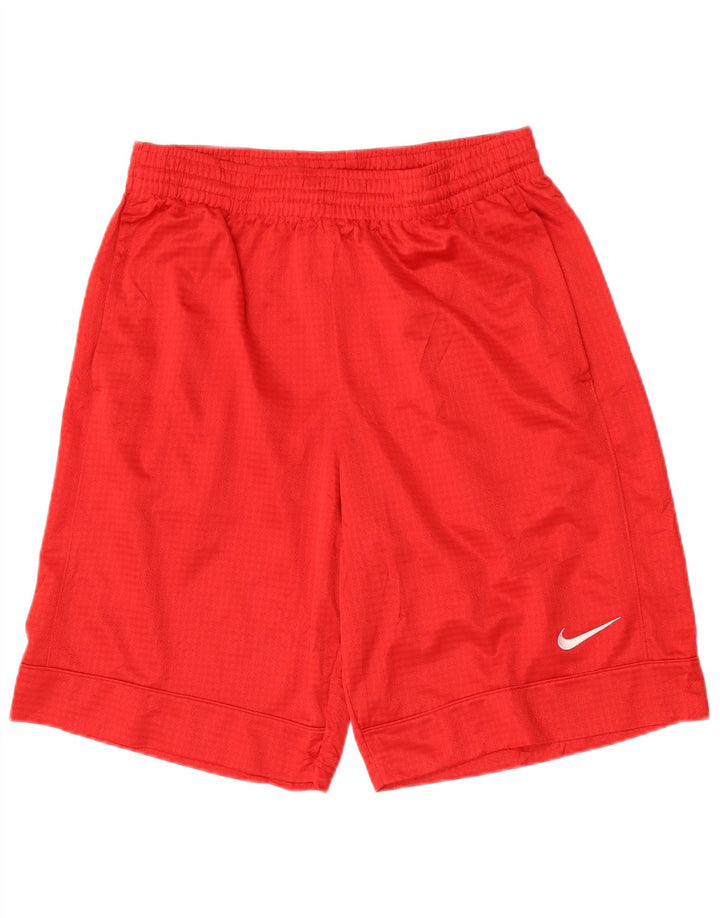 Nike muške sportske kratke hlače srednje crvene boje od poliestera