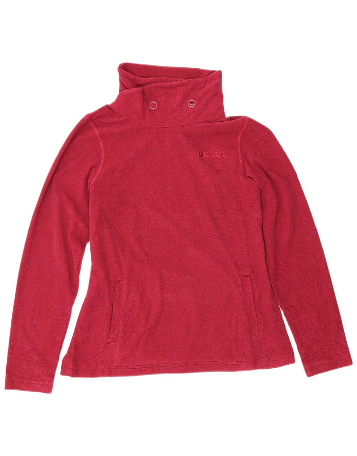 Mountain Warehouse Ženski džemper od flisa UK 12 srednje crvene boje od poliestera