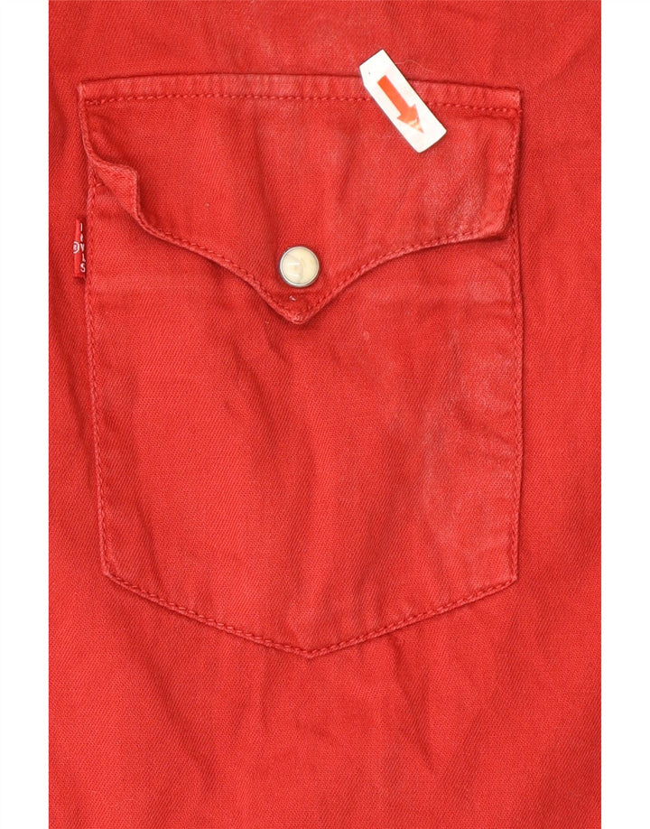 Levi's muška košulja 2XL crveni pamuk
