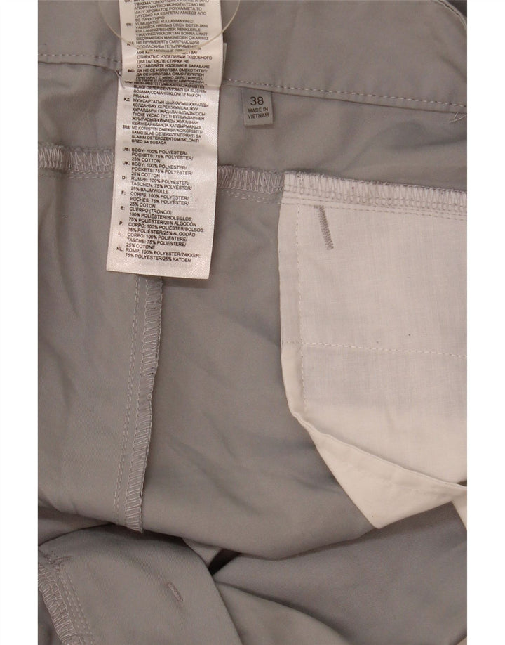 Adidas muške chino kratke hlače W38 XL sivi poliester