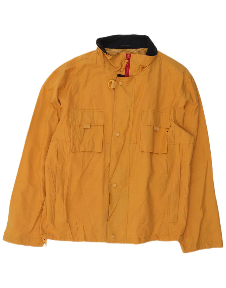 Vintage muška kišna jakna UK 42 XL žuti najlon