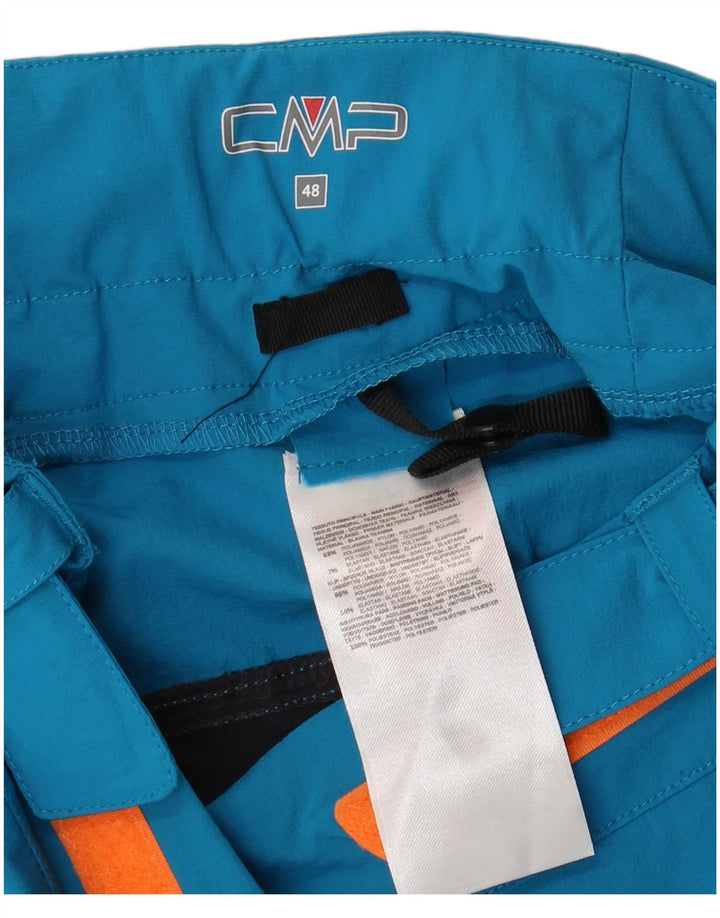 CMP muške kargo kratke hlače IT 48 Srednje W32 plavi poliamid u boji