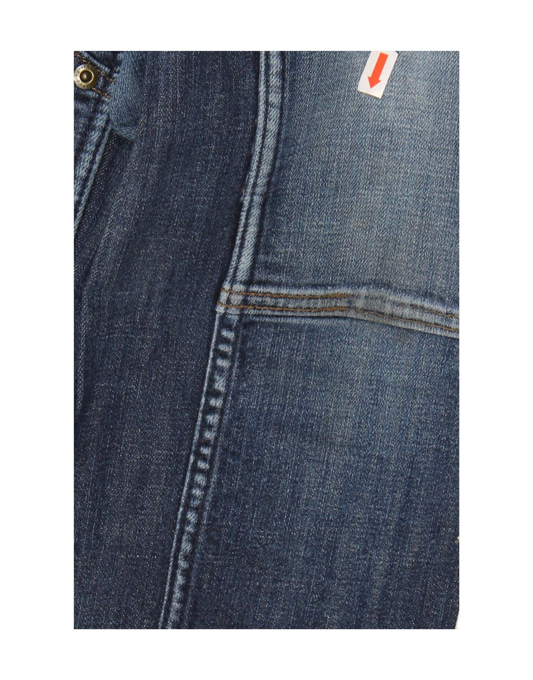 CARHARTT Womens Slim Cargo Straight Jeans US 4 Small W30 L28 Blue Cotton